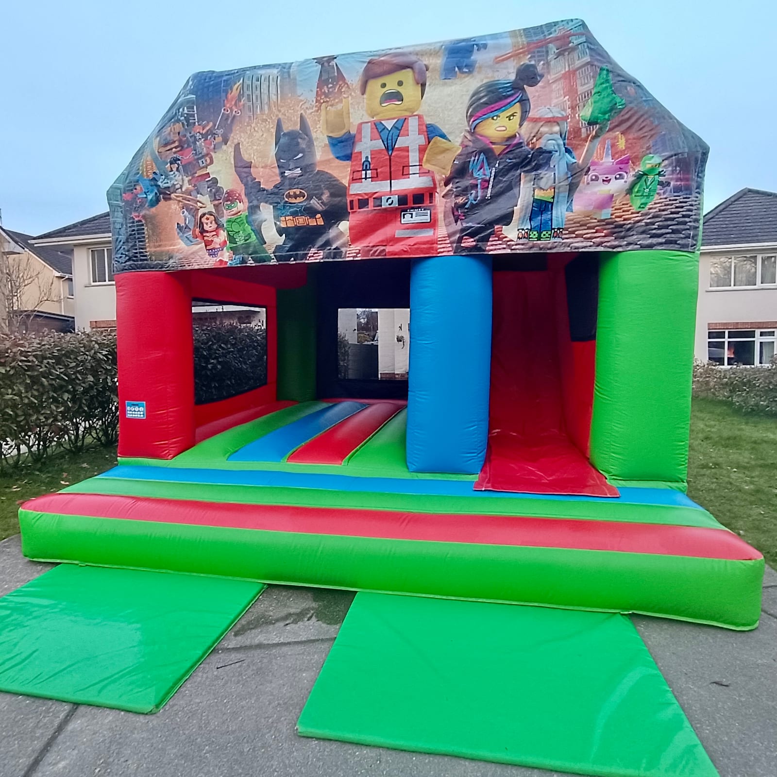 Lego Castle, Large slide 17x17ft