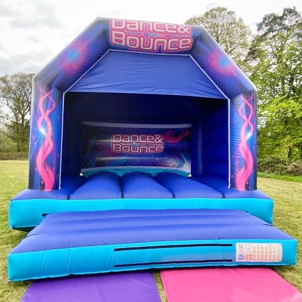 Dance and Bounce castle 16x17ft