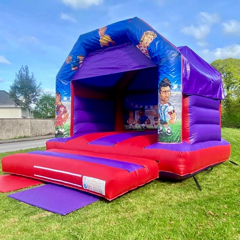 Soccer Bouncy Castle 16x17ft
