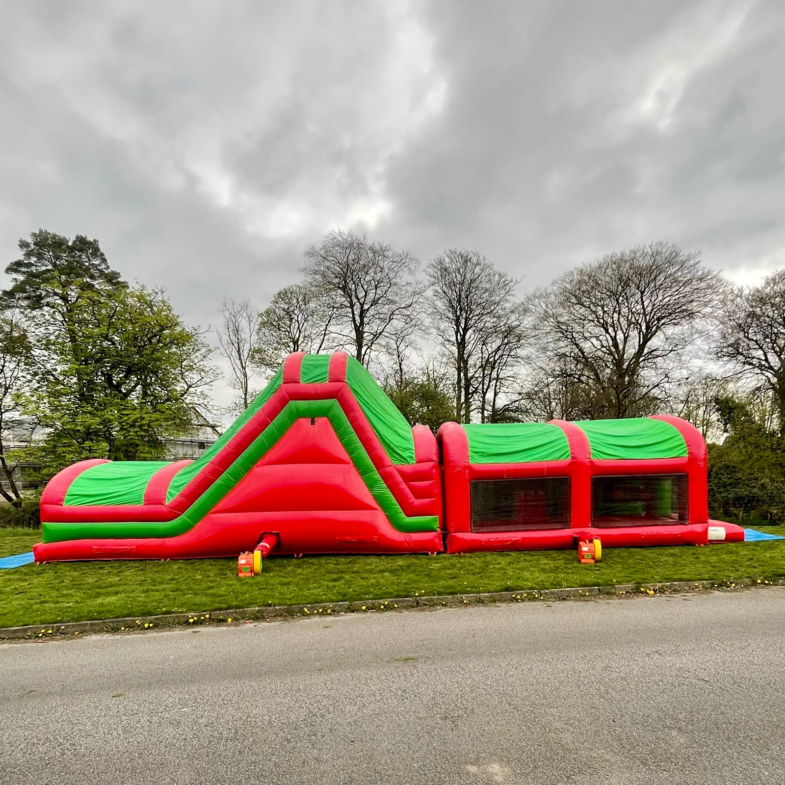 50ft Obstacle Course & XXL Slide