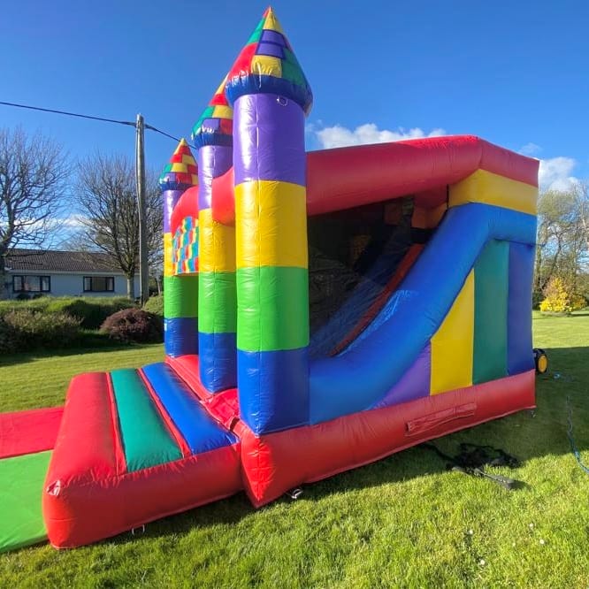 Multicoloured, large slide 17x14ft