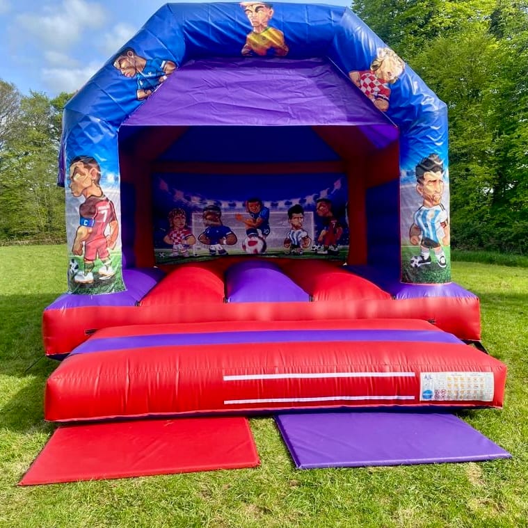Soccer Bouncy Castle 16x17ft