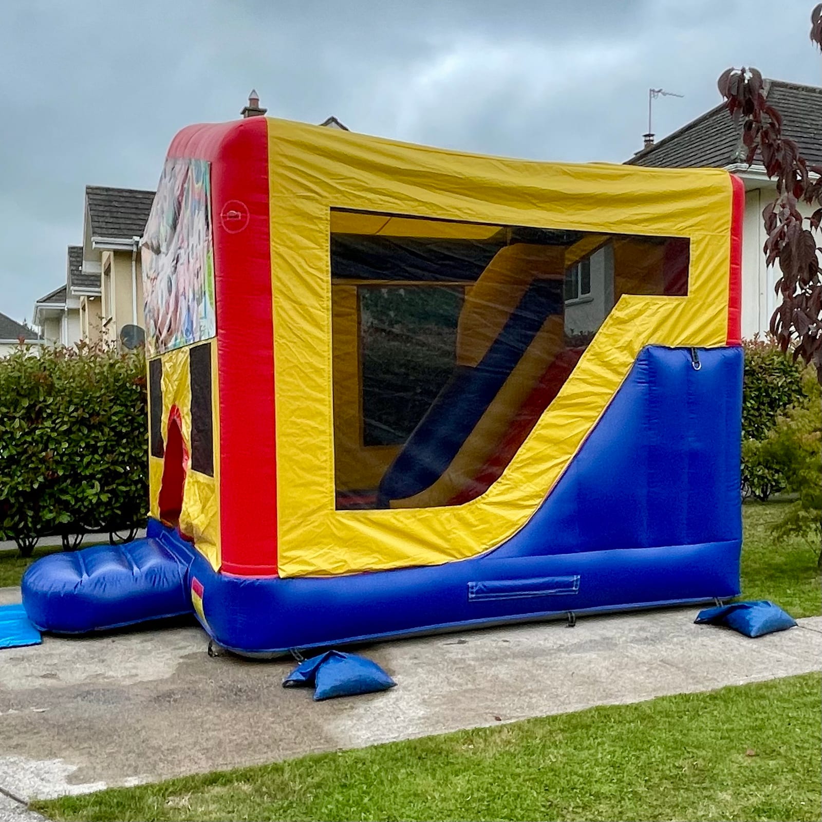 Paw Patrol Bouncy Castle with 6ft Slide 14ftx14ft