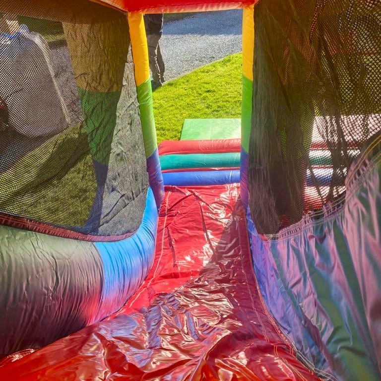 Multicoloured, large slide 17x14ft