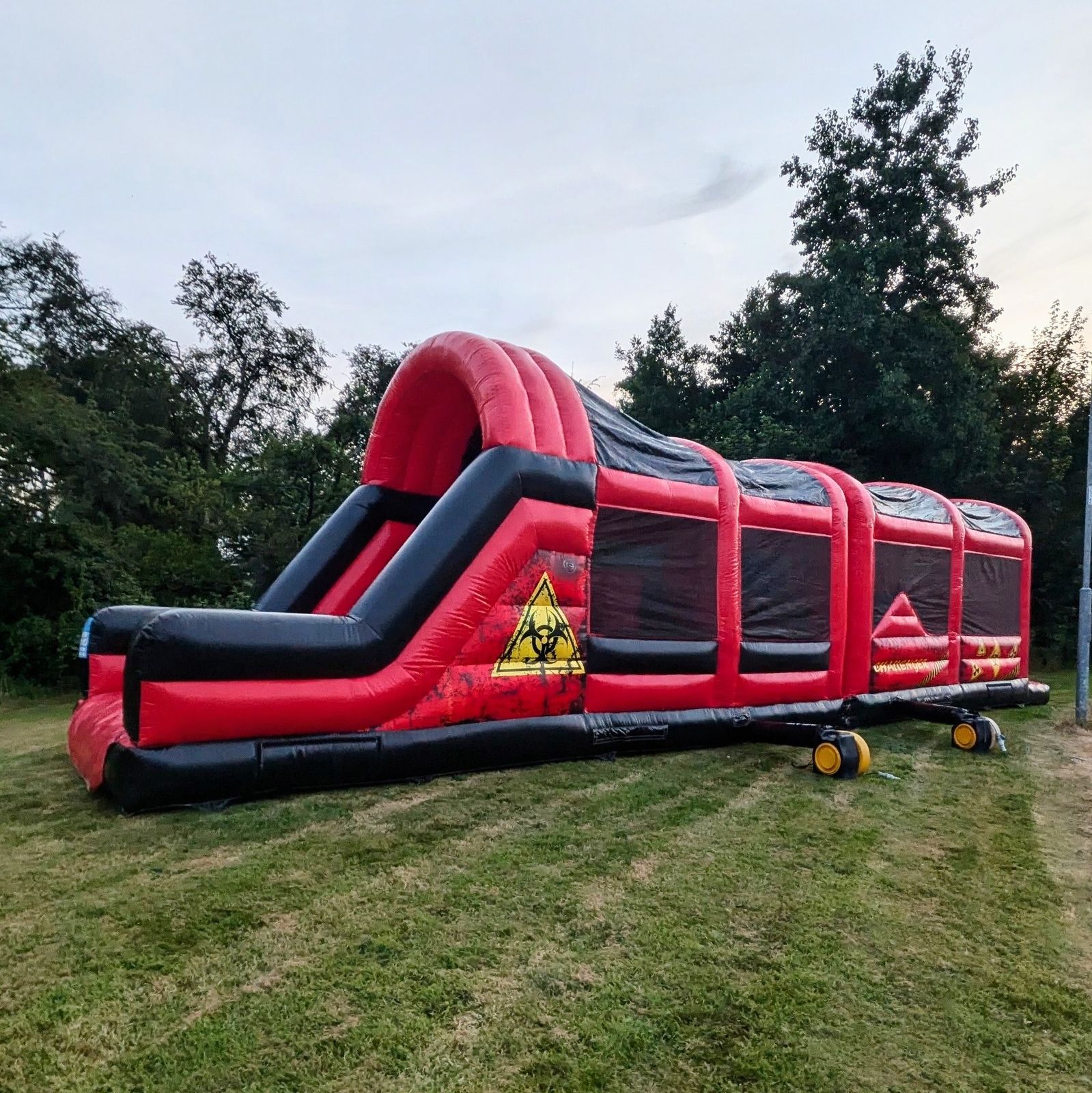 55ft Challenger Obstacle Course & Large Slide