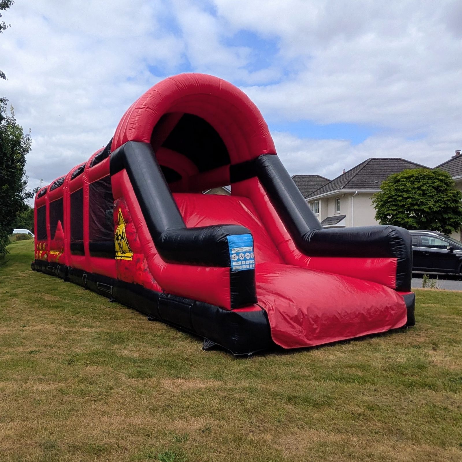 55ft Challenger Obstacle Course & Large Slide