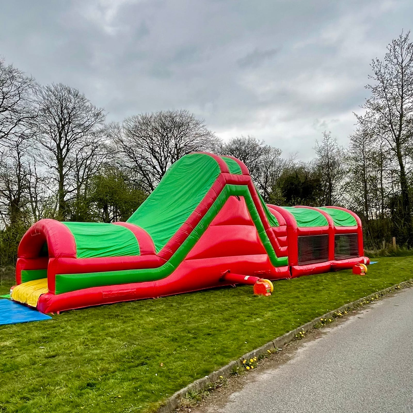 50ft Obstacle Course & XXL Slide